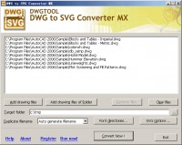  DWG to SVG Converter MX