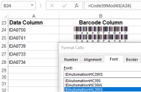   IDAutomation Code 39 Barcode Fonts