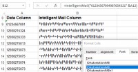   USPS Intelligent Mail IMb Font Package