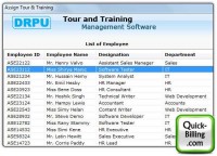   Tour and Training Management Software