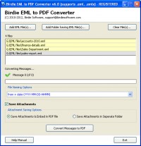   EML to PDF Conversion