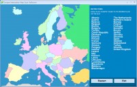   Europe Interactive Map Quiz Software
