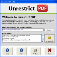   Remove PDF Copy Restriction