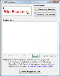   KDT Site Blocker