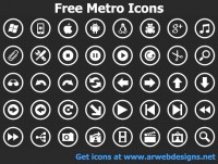   Free Metro Icons