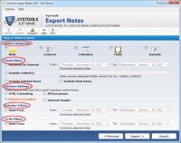   Export Lotus Notes in Outlook PST Folder