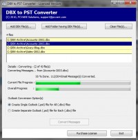   Best DBX to PST Converter