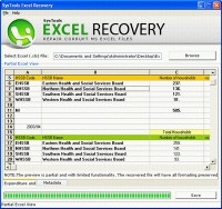   Repair Damaged Excel File