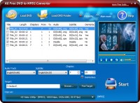   All Free DVD to MPEG Converter