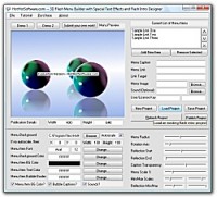   Buy 3D Flash Menu Builder with Special Text Effects and Flash Intro Designer Software