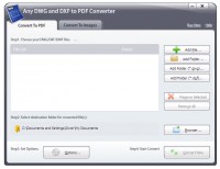   Any DWG and DXF to PDF Converter 2014