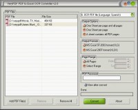   PDF to OpenOffice OCR Converter