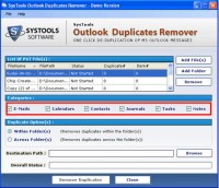   Outlook Duplicate Items Remover