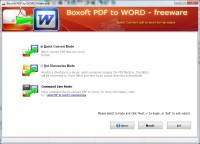   Boxoft PDF to Word