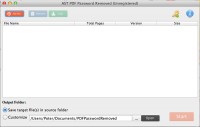   AST PDF Password Remover