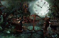   Fantasy Castle Clock ScreenSaver