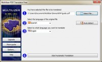   Multilizer PDF Translator