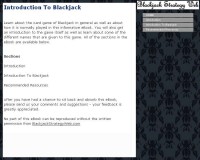   Introduction To Blackjack