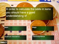   Calculate The Odds In Keno Quiz