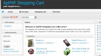   ApPHP Shopping Cart ecommerce software