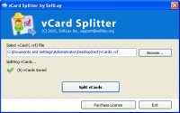   Outlook vCard Splitter