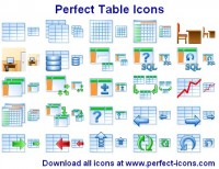   Perfect Table Icons