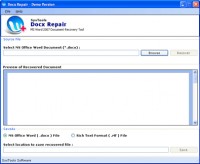   MS Word 2010 Repair Software