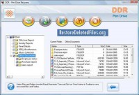   Restore files USB Drive