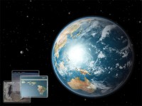   Earth 3D Space Survey Screensaver for Mac OS X