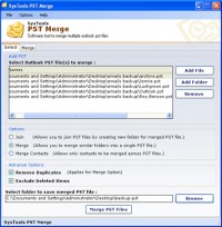   Consolidating PST Files