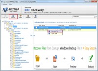   Windows BKF Recovery Tool