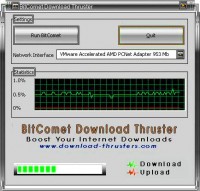   BitComet Download Thruster