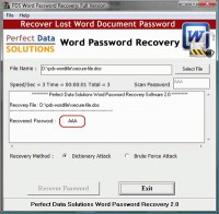   MS Word Password Recovery