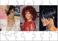 Скачать бесплатно Rihanna Hair Dye Colors Puzzle