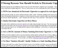   FREE Electronic Cigarettes E Book