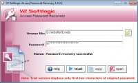   Recover MS Access Db Password