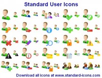   Standard User Icons