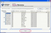   Access Database Recovery with MDB Tool
