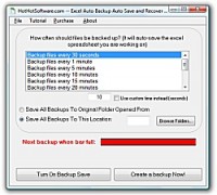 Скачать бесплатно Get Excel Auto Backup Auto Save and Recover Excel Spreadsheets