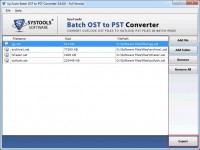   Exchange OST Files to Outlook PST File