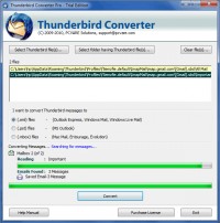   Convert from Thunderbird to Outlook