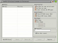   VeryPDF PDF to Excel Converter