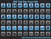   iOS Tab Bar Icon Set