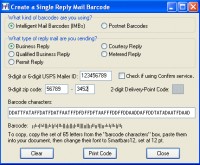   Smart Barcoder Postal Barcode Software (Mac)