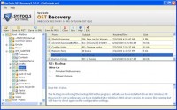   Restore OST File to PST File
