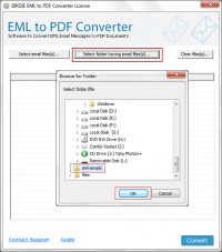   Move EML to PDF