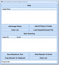  Scan Multiple QR Code Images Software