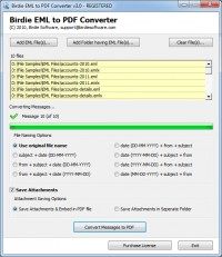   Open EML File in Adobe PDF