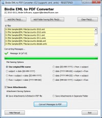   Multiple EML to PDF Converter