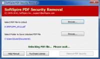   Unlock PDF Security